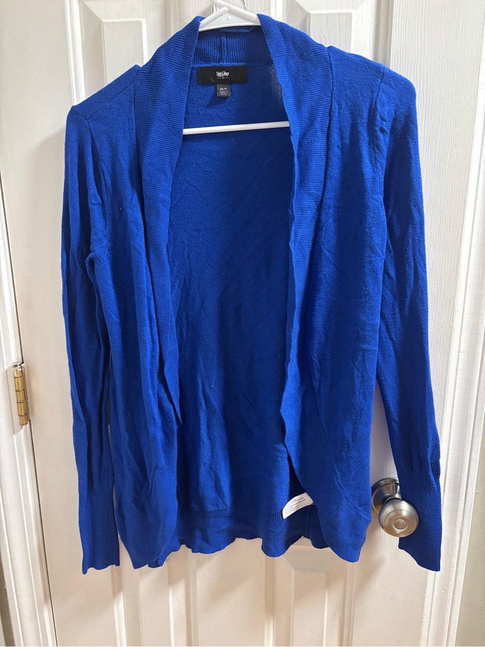 Mossimo Supply Co. Royal Blue Open-Front Cardigan XS-TP